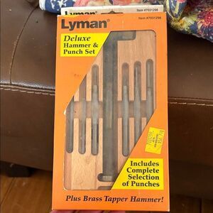 Lyman Hammer & Punch Set with Brass Tapper